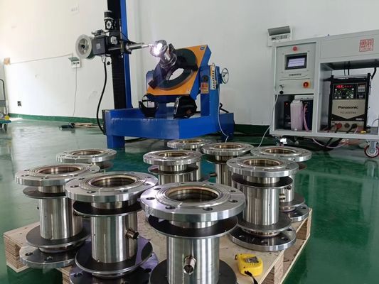 Auto Seam Welder Pipe Welding Machine with Customized Welding Diameter, 220V/380V Voltage, and TIG With Wire Feeding