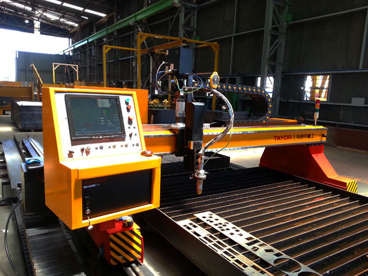 CNC Plasma Cutting Table with High Precision Rack And Pinion Transmission System, AC220V/380V Power Supply, Working Humidity 5%-95%RH