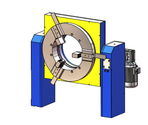 Tube-To-Tube MIG Automatic Circular Seam Welding Machine 50-600mm OD 2000mm Length 500kg Capacity